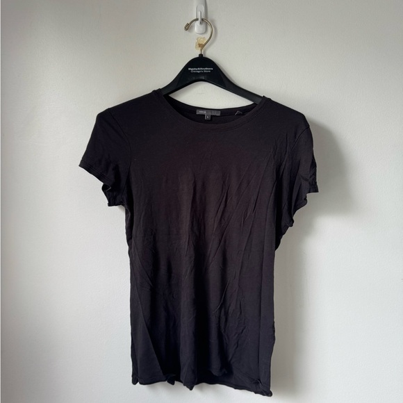 Vince Black Short Sleeve Tee Size L - Picture 1 of 4